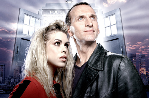 Doctor Who revival 2005 Christopher Eccleston as The Doctor and Billie 